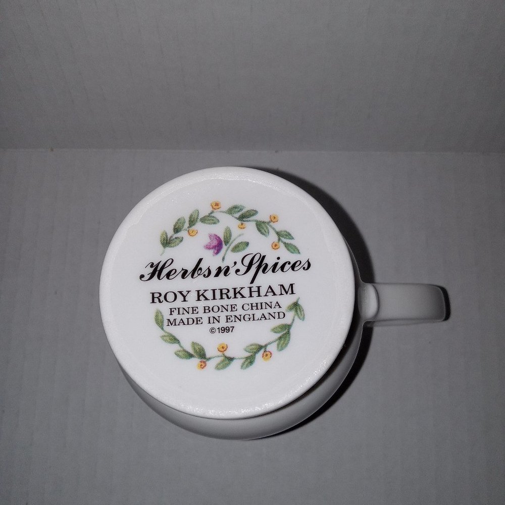 1997 Herb's & Spice Fine Bone China 1997 By Roy Kirkham Nutmeg,Ginger & Clove - Picture 5 of 5